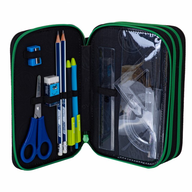 Τριπλή νεσεσέρ με αξεσουάρ ASTRABAG Pixel hero, AC31, 20,5 x 13 x 6 cm