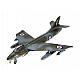 Συναρμολογημένο μοντέλο Airplane Hawker Hunter FGA.9