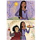 Дървен пъзел Wish 2в1, 2 х 25 части