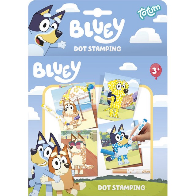 Bluey Creative Kit, Dot Stamping, 21 x 23,5 cm