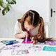Творчески комплект Gabby′s Dollhouse, Направи сам гривни и рисувай 2в1
