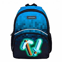 Παιδικό σακίδιο πλάτης ASTRABAG Pixels, AB300, 32 x 22 x 10 cm