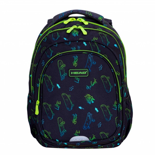 Σχολικό σακίδιο HEAD Skate lifestyle, AB300, 42 x 30 x 19 cm