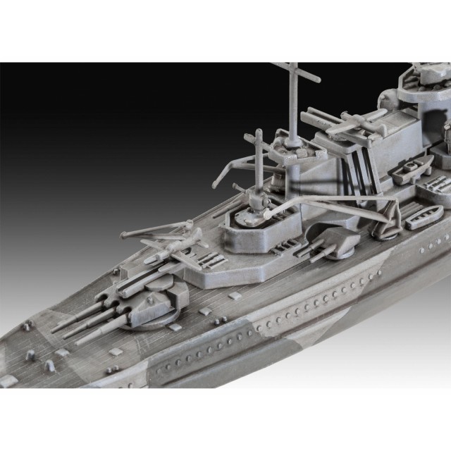 Комплект за сглобяване Боен кораб Гнайзенау, 48 части