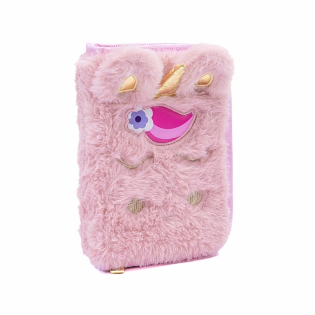 Τριπλή νεσεσέρ με αξεσουάρ ASTRABAG Fluffy unicorn, AC31, 20,5 x 13 x 6 cm