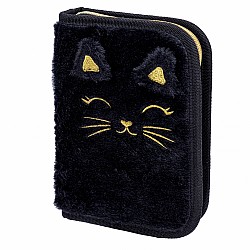 Μονό νεσεσέρ με αξεσουάρ, Astra, Fluffy black kitten, AC11, 20 x 14 x 3,5 cm