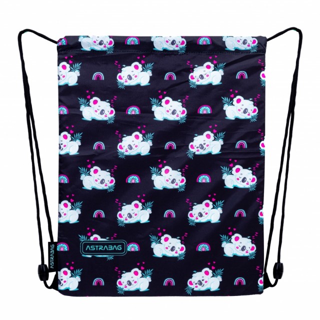 Αθλητική ομαδική τσάντα ASTRABAG Sleeping Koala, AD1, 40 × 33 cm