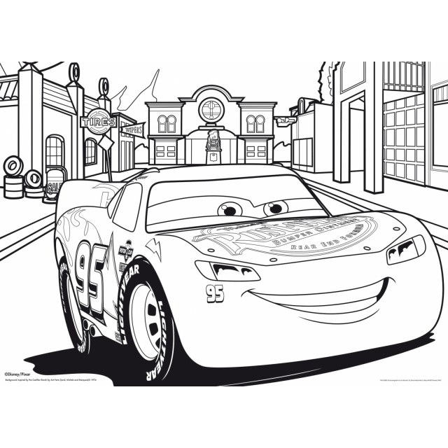 Παζλ, Lisciani, Cars 3, Παζλ διπλής όψης 108 τεμαχίων
