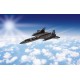 Συναρμολογημένο μοντέλο Airplane Lockheed SR-71 Blackbird, 15 μέρη