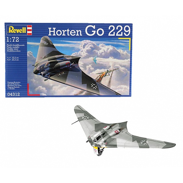 Μοντέλο συναρμολόγησης, Revell, μαχητικό Horten Go 229, 70 ανταλλακτικά