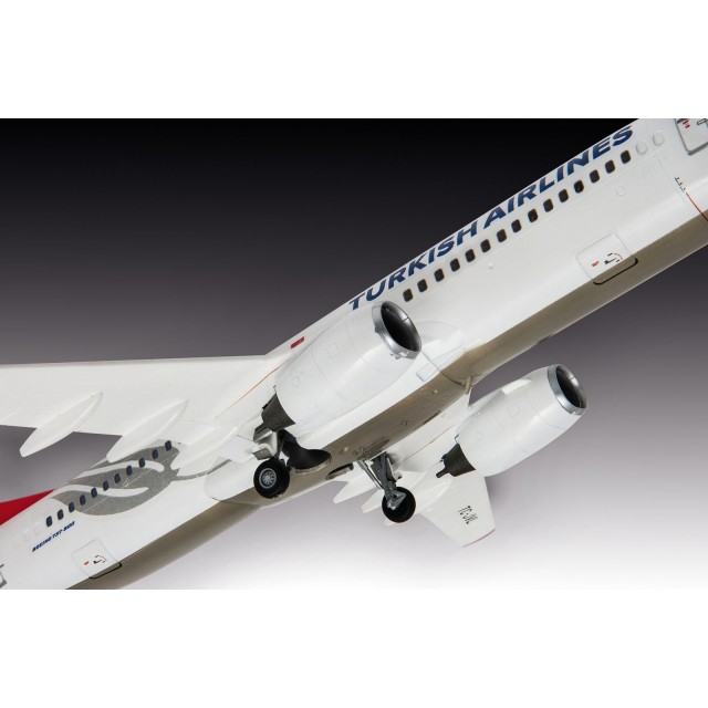 Μοντέλο συναρμολόγησης, Revell, Αεροπλάνο, Boeing 737-800 Turkish Airlines, 63 ανταλλακτικά