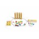 Ξύλινο παιχνίδι, Hape, Bamboo Rapido, μπαστούνια μπαμπού και συνδυασμοί χρωμάτων