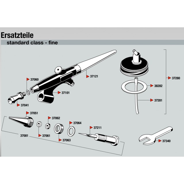 Κιτ ζωγραφικής με αερογράφο, Revell, Standard Class