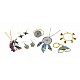 Creative Set, Buki France, Be Teens, DIY Shrink Plastic Jewelry, 7 Pieces