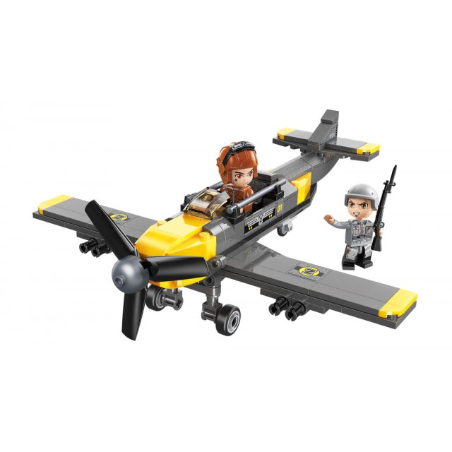 Constructor Combat Zone, Στρατιωτικό Αεροσκάφος, 158 εξαρτήματα