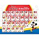 Εκπαιδευτικό παζλ, Educa, Mickey and Friends, Alphabet, 81 τεμάχια