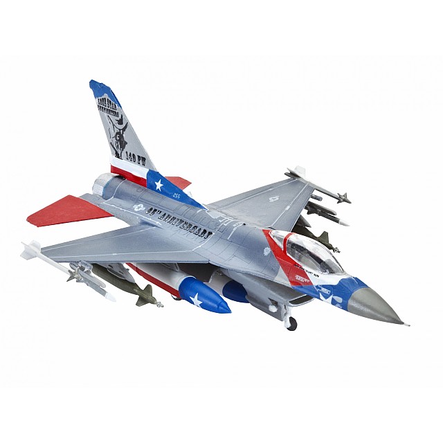 Μοντέλο συναρμολόγησης, Revell, μαχητικό αεροσκάφος Lockheed Martin F-16C Fighting Falcon, 70 τεμάχια
