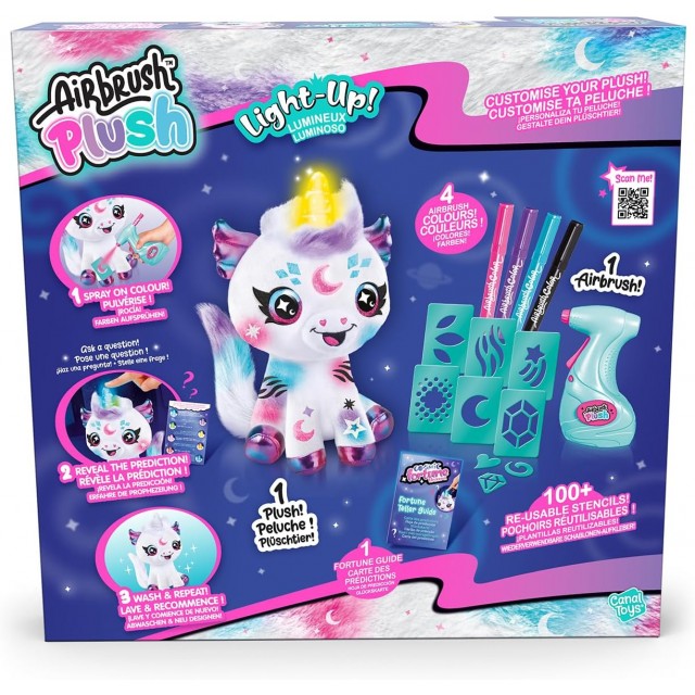 Δημιουργικό σετ, Canal Toys, Λούτρινο παιχνίδι χρωματισμού, Διαστημικός μονόκερος με ερωτήσεις και απαντήσεις