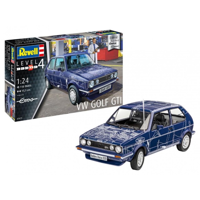 Σετ μοντέλου συναρμολόγησης VW Golf GTI, 118 εξαρτήματα