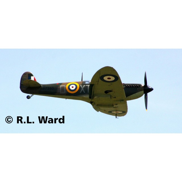 Συναρμολογημένο μοντέλο Airplane Supermarine Spitfire Mk.IIa, 131 μέρη