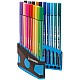 Σετ μαρκαδόρων, Stabilo, Στυλό 68 Color Parade ST6820-04-04 γαλάζιο κουτί, 20 χρώματα