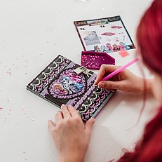 Δημιουργικό κιτ, Totum, Monster High, Διακοσμήστε το δικό σας μυστικό ημερολόγιο με διαμάντια