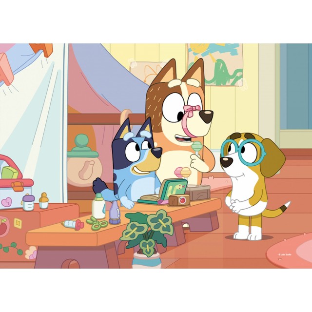 Παζλ, Lisciani, Bluey, Παζλ διπλής όψης 2 x 48 τεμαχίων