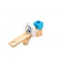 Ξύλινο σετ παιχνιδιών, Hape, Domino, Penguin land, 112 τεμάχια