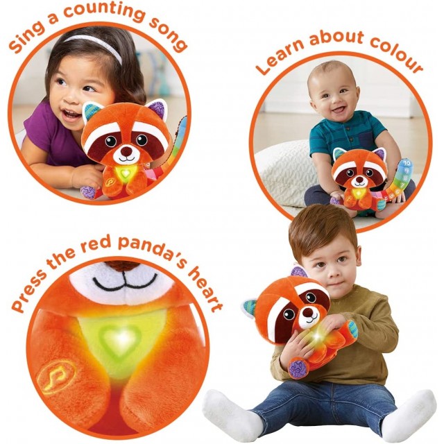 Διαδραστικό παιχνίδι, Leap Frog, Counting Red Panda, Πολύχρωμο