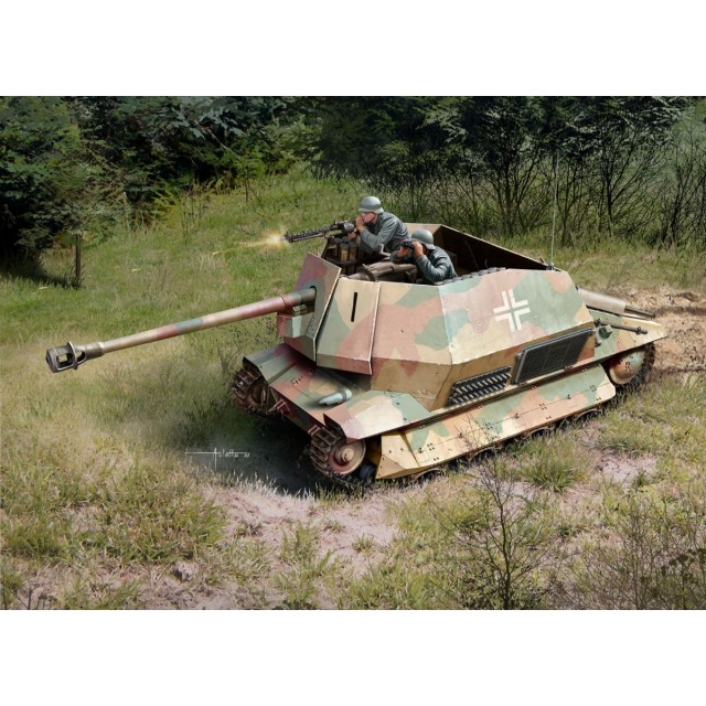 Сглобяем модел Танков разрушител Marder I - 7,5cm Pa.K. 40 (Sf.) Auf Geschutzwagen FCM 36 (f), 245 части