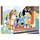 Дървен пъзел Bluey, 100 части
