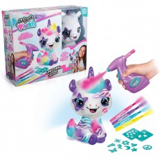 Δημιουργικό σετ, Canal Toys, Λούτρινο παιχνίδι χρωματισμού, Χαριτωμένος μονόκερος