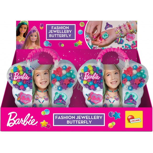 Δημιουργικό κιτ, Lisciani, Barbie, DIY κοσμήματα σε θήκη