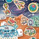 Creative kit, Hape, μαγνήτες DIY, Life on Mars, 17 τεμάχια