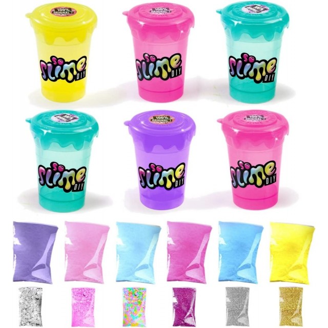 Δημιουργικό σετ, Canal Toys, Slime, 3 χρώματα + 3 μπόνους