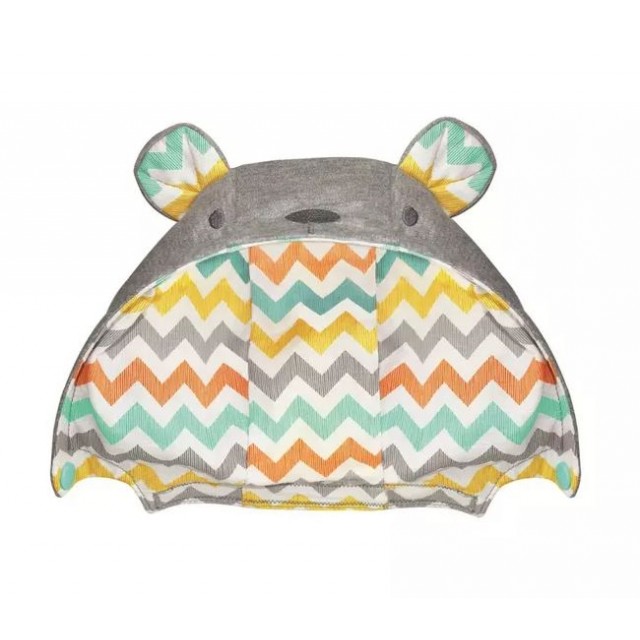 Εργονομικό μάρσιπο μωρού με κουκούλα, Infantino, 2 σε 1, γκρι, από 5,4 έως 18 κιλά.