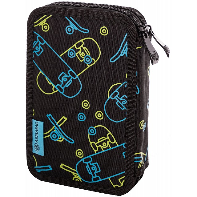 Διπλό νεσεσέρ ASTRABAG AC2 Skateboards Neon, χωρίς αξεσουάρ