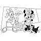 Παζλ, Lisciani, Minnie Mouse, Παζλ διπλής όψης 2 x 24 τεμαχίων