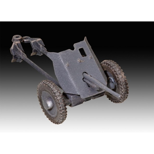 Сглобяем модел Krupp Protze KFZ 69 with 3,7cm Pak, 61 части