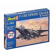 Μοντέλο συναρμολόγησης, Revell, Κιτ εκκίνησης μαχητικού F-15 Strike Eagle με βόμβες, 70 τεμάχια