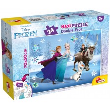 Παζλ, Lisciani, Frozen, Παζλ διπλής όψης 24 τεμαχίων