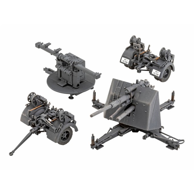Сглобяем модел 8.8 cm Flak 37 + Sd.Anh.202, 196 части
