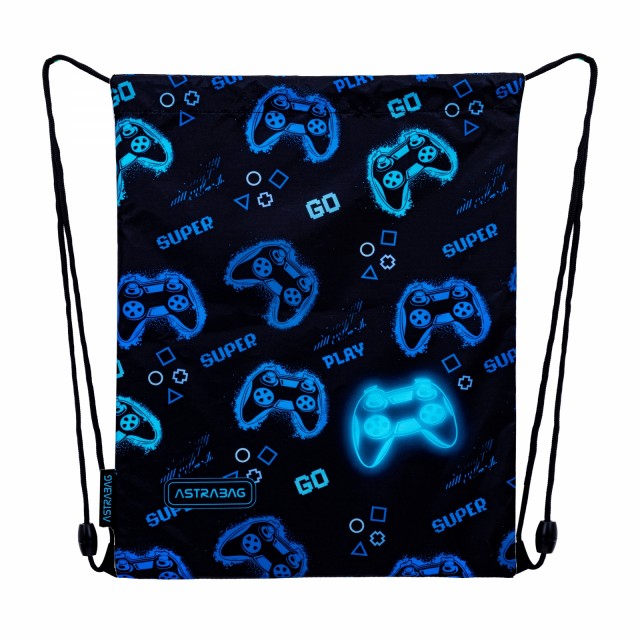 Τσάντα αθλητικής ομάδας ASTRABAG Θα παίξω, AD1, 40 × 33 cm