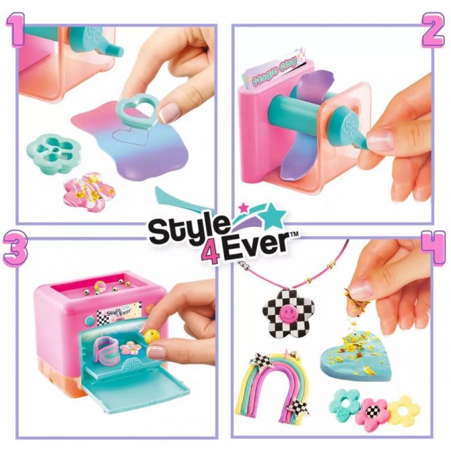 Δημιουργικό σετ, Canal Toys, Magic Clay Jewelry Factory