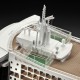 Συναρμολογημένο μοντέλο Ocean liner Queen Mary 2, 323 εξαρτήματα