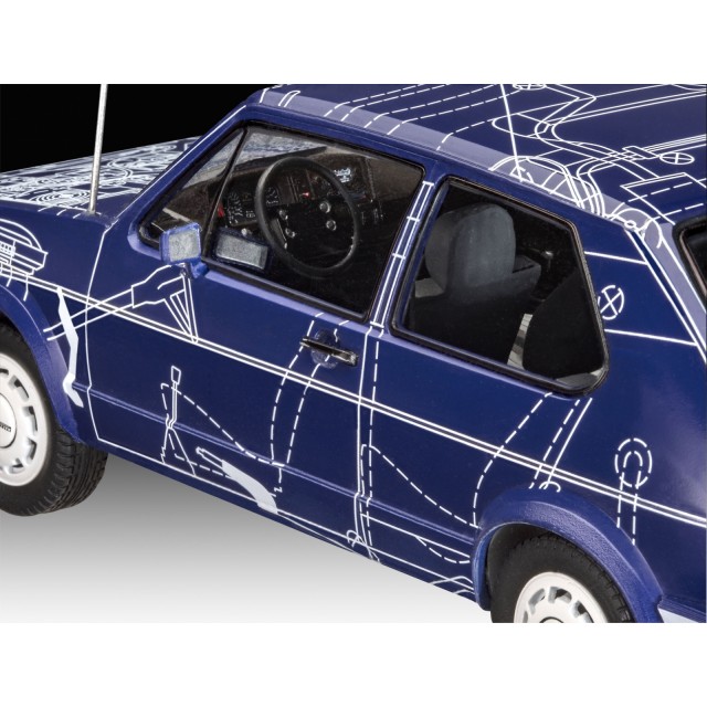 Σετ μοντέλου συναρμολόγησης VW Golf GTI, 118 εξαρτήματα
