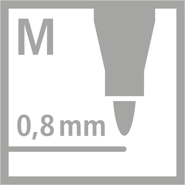 Σετ μαρκαδόρων, Stabilo, pointMax Arty ST488/18-1-20, 18 χρώματα