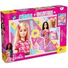 Παζλ, Lisciani, Barbie, Selfie, Glitter Puzzle, 60 τεμάχια