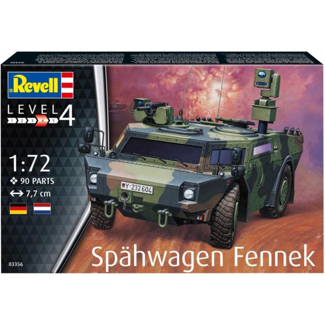 Συναρμολογημένο μοντέλο, Revell, Fennek Reconnaissance Tank