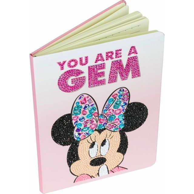 Creative Kit, Craft Buddy, DIY Notebook με Διαμαντένιο κάλυμμα, Μίκυ Μάους, 25,5 x 17,5 x 2,5 cm, 5 τεμάχια